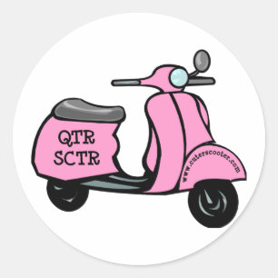 Schattigee Scooter Sticker