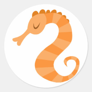 Schattigee Seahorse Stickers