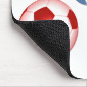 Schattigee set voetballen muismat (Hoek)