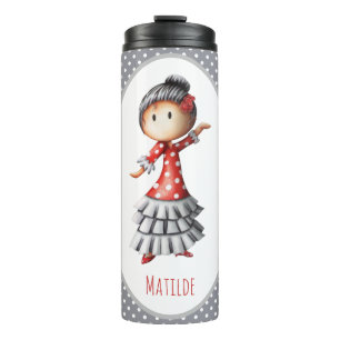 Schattigee Sevillana Dancer Thermosbeker