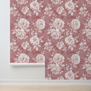 Schattigee Shabby Chic Floral Behang