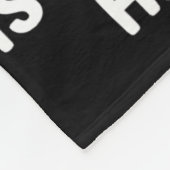 Schattigee Shi Inu Karate is mijn geheim voor Happ Fleece Deken (Hoek)