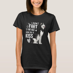 Schattigee Siberische Husky Dog Don't Fart Puppy T-shirt
