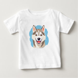 Schattigee Siberische Husky Dog Wolf Funny huskies