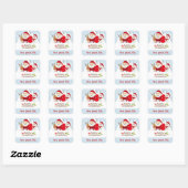 Schattigee Sinterklaas kerst stickers (Vel)