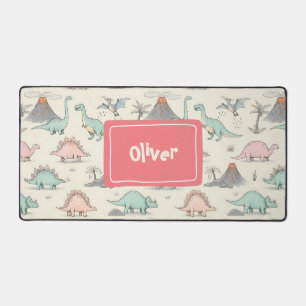 Schattigee Sketchy Dinosaurs bij Jurassic Land Bureaumat