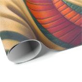 Schattigee  Ski Pin-Up Cadeaupapier (Rol Hoek)