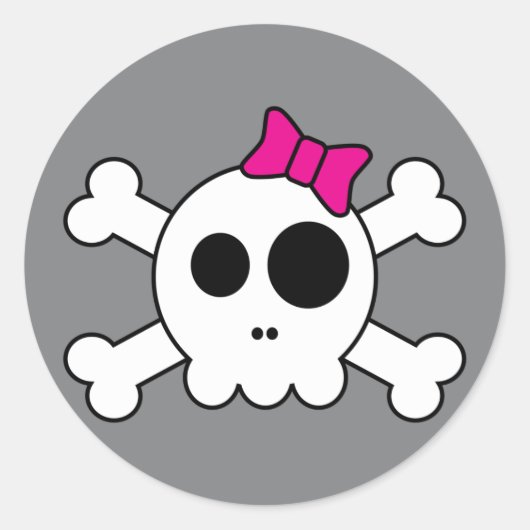 Schattigee Skully Stickers (Voorkant)