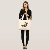 Schattigee Skunk Canvas tas (Voorkant (model))