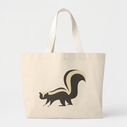 Schattigee Skunk Canvas tas (Voorkant)