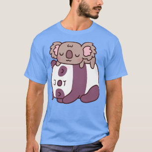 Schattigee slaappanda en koala Beer T-shirt