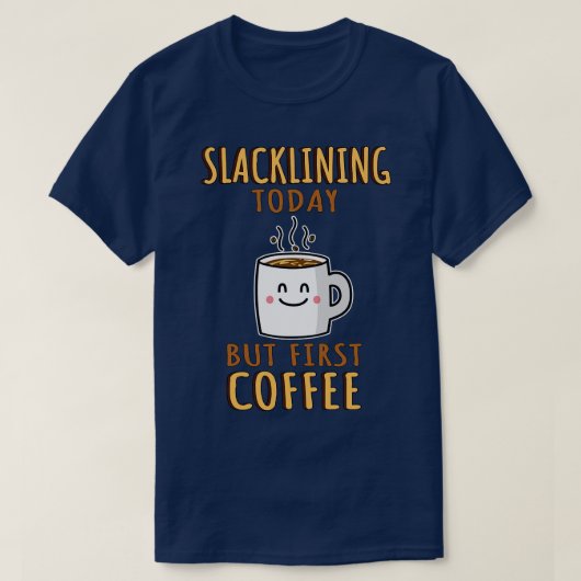 Schattigee Slacklining T-shirt (Design voorkant)
