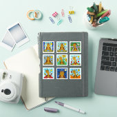 Schattigee slak Herfst 2025 Tiny Art Series Sticker (iPad Cover)