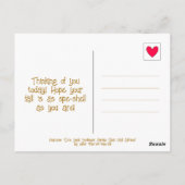 Schattigee slak Herfst zonnebloem tuin denken aan Briefkaart (Achterkant)