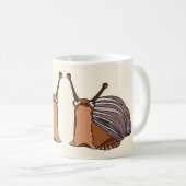 Schattigee slak Mok - (Voorkant rechts)