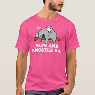 Schattigee slapende Koala Beer Dierenvriend dutjes T-shirt