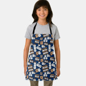 Schattigee Smores Marshmallow Illustratie Schort (Insitu)