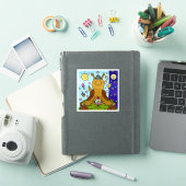 Schattigee Snail Zomer Zonnewende Fun Sticker (iPad Cover)
