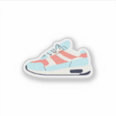 Schattigee sneaker sticker (Voorkant)