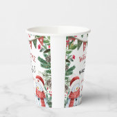 Schattigee Sneeuwman Winter Kerstmis 2e Verjaardag Papieren Bekers (Links)