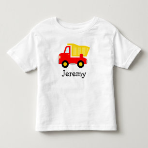 Schattigee speelgoed dump truck cartoon T shirt vo
