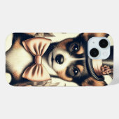 Schattigee Speelgoed Fox Terrier Case-Mate iPhone Case (Achterkant (horizontaal))