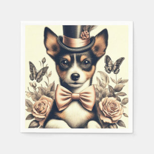 Schattigee  Speelgoed Fox Terrier Servet