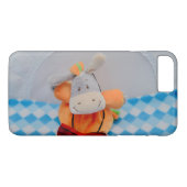 Schattigee speelgoed met een rode strik Case-Mate iPhone case (Achterkant (Horizontaal))
