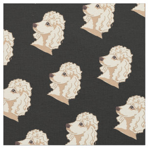 Schattigee speelgoed poedel Pet Puppy Pattern hond Stof