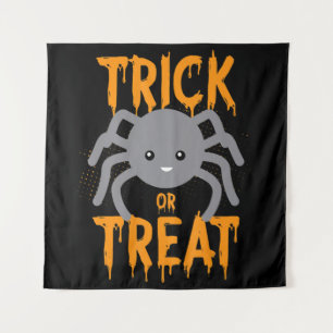 Schattigee spin - Trick or treat- Halloween Wandkleed