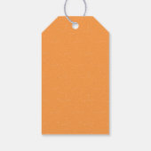 Schattigee spookachtige eerste verjaardag Hallowee Cadeaulabel (Achterkant)