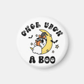 Schattigee spooklezing Once Upon a Boo Magneet (Voorkant)