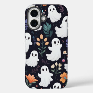 Schattigee Spooky Ghosts Halloween iPhone Case
