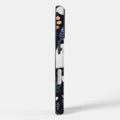 Schattigee Spooky Ghosts Halloween iPhone Case (Achterkant / Rechts)