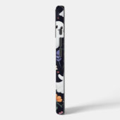 Schattigee Spooky Ghosts Halloween iPhone Case (Achterkant / Links)