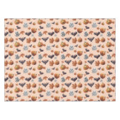 Schattigee Spooky Halloween Herfst Pattern Tafelkleed (Voorkant (Horizontaal))