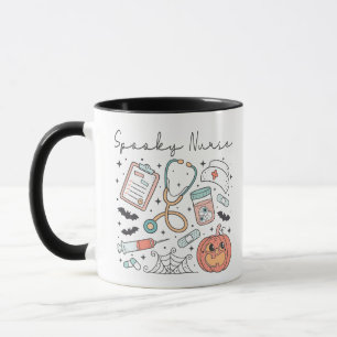 Schattigee Spooky Nurse Halloween Mok