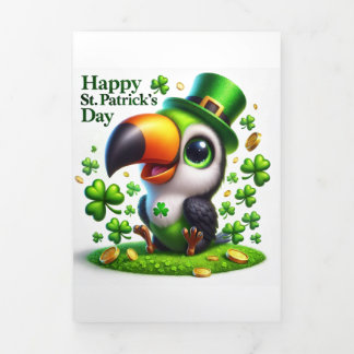 Schattigee St Patrick's Day kaart met Feestelijke 