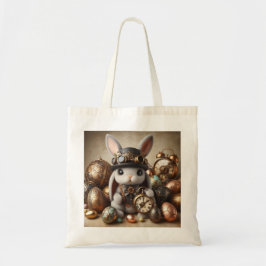Schattigee Steampunk paashaas Tote Bag