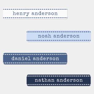 Schattigee steken Blueberry waterdichte jongens na Labels