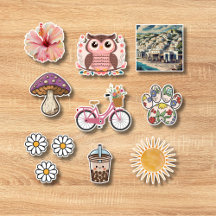 Schattigee sticker collectie