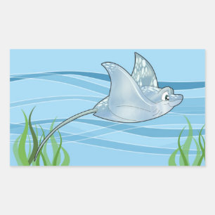 Schattigee Stingray Stickers