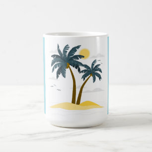 Schattigee strandvakantie Tropical Palm Koffiemok