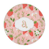 Schattigee Strawberry Pattern Cutting Board Snijplank (Voorkant)