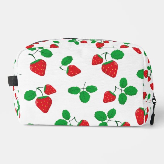Schattigee Strawberry Travel make-up tas (Voorkant)