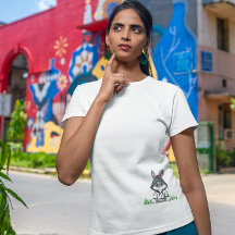 Schattigee Streetwear Rabbit Graphic T-shirt