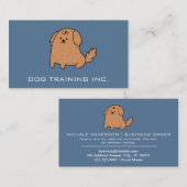 Schattigee striphond | Dierenbescherming Visitekaartje (Voorkant / Achterkant)