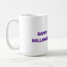 Schattigee striphond met een Paarse heks Pet Koffiemok