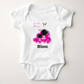 Schattigee struisvogels romper (Voorkant)