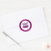 Schattigee Sugar Plum Fairy Jewel Kerst stickers (Envelop)